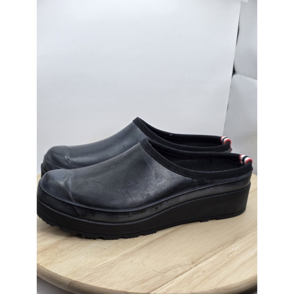 Women's Size 9 - Hunter Original Play Clog Black WFF1002RMA UK 7 EU 41